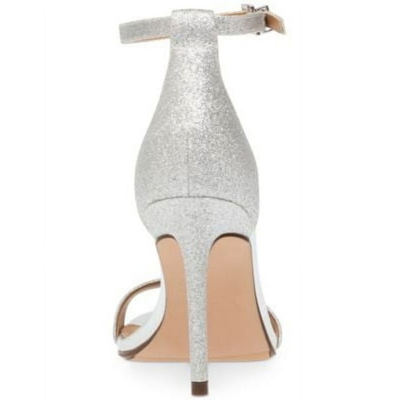 Wild Pair Bethie Glitter Metallic Heel Sandals Size 7.5 - Picture 7 of 9